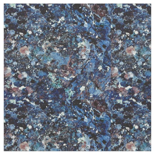 Blauer Stein Stoff (Nahaufnahme)