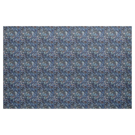 Blauer Stein Stoff (Fat Quarter (45,7 x 55,9 cm))