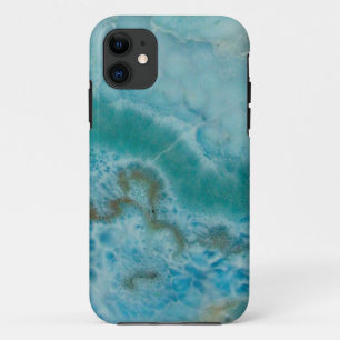 "Blauer Stein-Telefon-Kasten " iPhone 11 Hülle