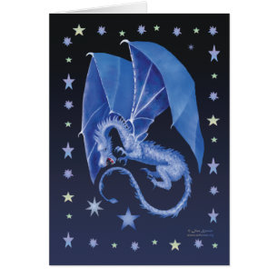 Blauer Stern-Drache