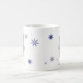 Blauer Stern-Drache-Tasse Kaffeetasse (Mittel)