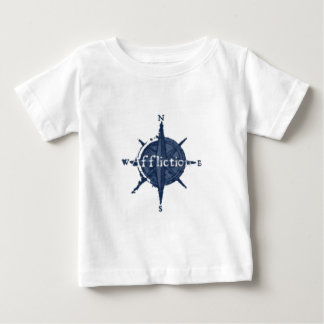 Blauer Stern-Kummer Baby T-shirt