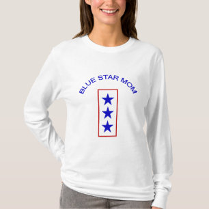 Blauer Stern-Mama 3 T-Shirt
