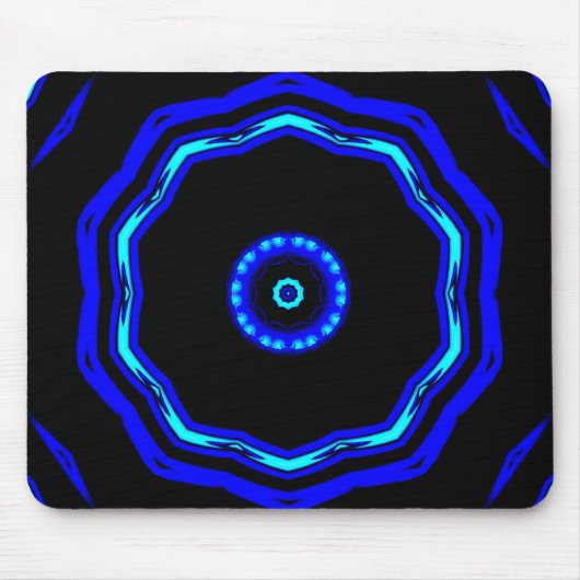 Blauer Stern Mousepad (Vorne)