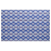 Blauer Stern Stoff (Fat Quarter (45,7 x 55,9 cm))