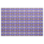 Blauer Stern Stoff (Yard (91,4 cm))