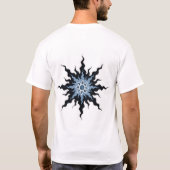 Blauer Stern T-Shirt (Rückseite)