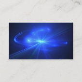 Blauer Stern Visitenkarte (Rückseite)