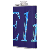 Blauer Sternen-Eli-Name, Flachmann (Links)