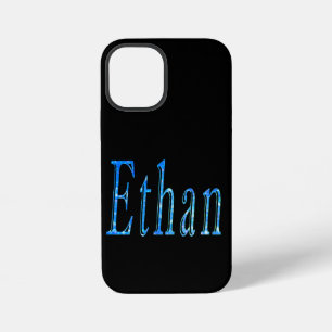 Blauer Sternen-Ethan-Name, iPhone 12 Mini Hülle