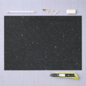 Blauer Sternendunkel Seidenpapier (Handwerk)