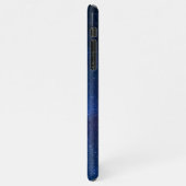 Blauer Sternenhimmel | Zazzle_Growshop. iPhone Hülle (Linke Seite)
