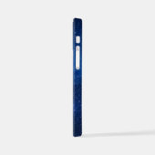 Blauer Sternenhimmel | Zazzle_Growshop. iPhone Hülle (Linke Seite)