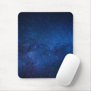 Blauer Sternenhimmel   Zazzle_Growshop. Mousepad
