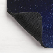 Blauer sternenklarer Himmel Mousepad (Ecke)