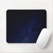 Blauer sternenklarer Himmel Mousepad (Mit Mouse)