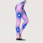 blauer Sternenpink Leggings (Rechts)