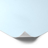 Blauer Stiefmütterchen-Schmetterling Poster (Ecke)
