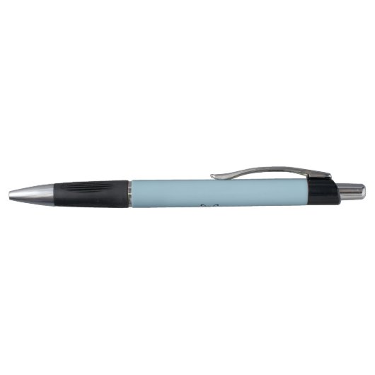 Blauer Stift mit "Liebe-" rotem und schwarzem (Oberseite)