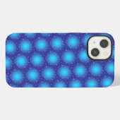 Blauer Stil iPhone Hülle (Rückseite (Horizontal))