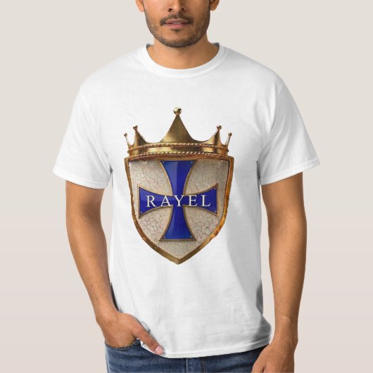 Blauer Strahl Herren T-Shirt (Vorderseite)