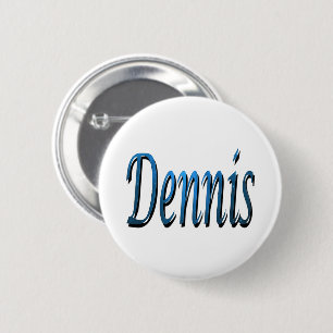Blauer Strand Dennis Name, Button
