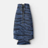 Blauer Streifen Camouflage Dosenkühler (Rückseite)