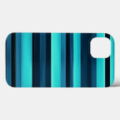 Blauer Streifen Case-Mate iPhone Hülle (Rückseite (Horizontal))