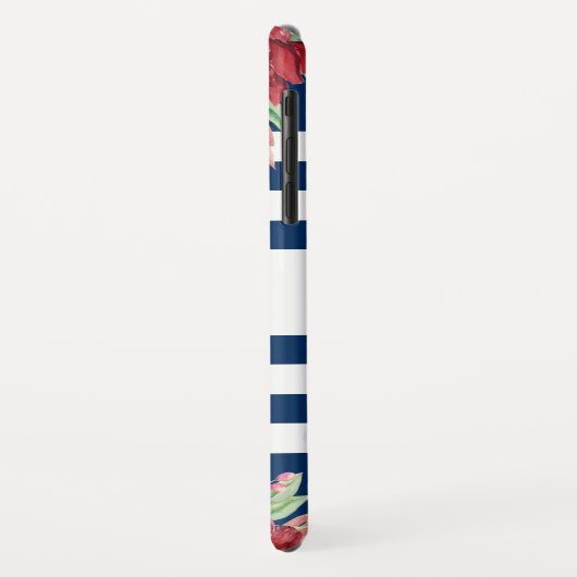 Blauer Streifen Case-Mate iPhone Hülle (Hinten/Links)