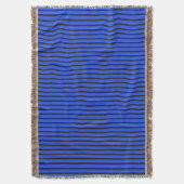 Blauer Streifen Decke (Vorderseite Vertikal)