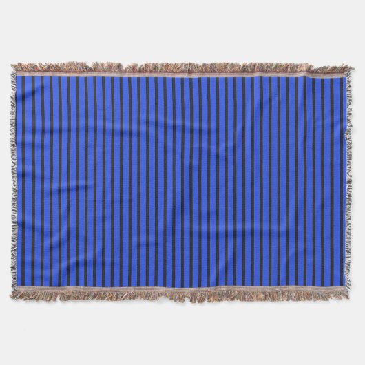 Blauer Streifen Decke (Vorderseite)