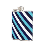 Blauer Streifen Flachmann (Links)