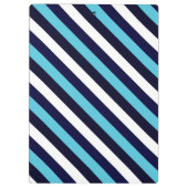 Blauer Streifen Klemmbrett (Rückseite)