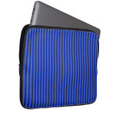 Blauer Streifen Laptopschutzhülle (Vorne Rechts)