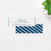 Blauer Streifen mit Blumenzwiebelzettel (Schreibtisch)