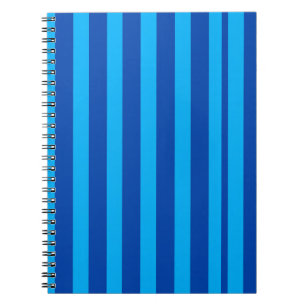 Blauer Streifen Notizblock