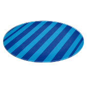 Blauer Streifen Schneidebrett (Ecke)