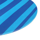 Blauer Streifen Schneidebrett (Ecke)