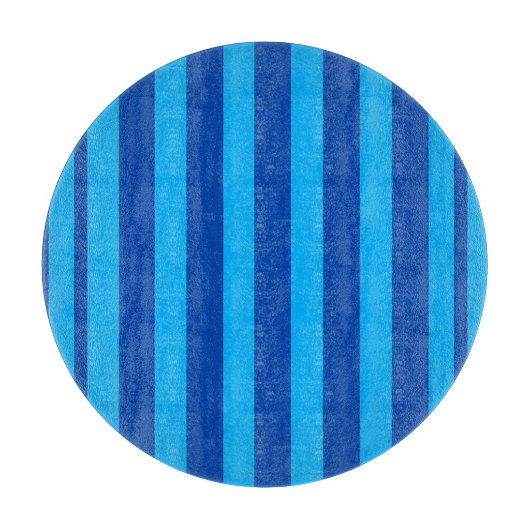 Blauer Streifen Schneidebrett (Vorderseite)