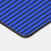 Blauer Streifen Schreibtischunterlage (Ecke)