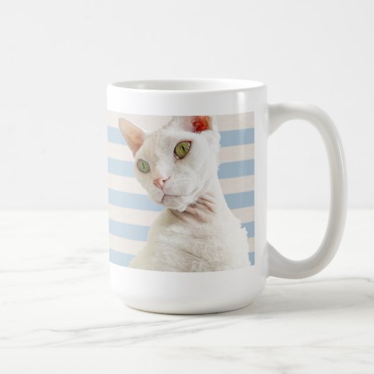 Blauer Streifen-Tasse Caspers Kaffeetasse (Rechts)