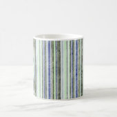 Blauer Streifen-Tasse Kaffeetasse (Mittel)