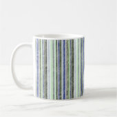Blauer Streifen-Tasse Kaffeetasse (Links)
