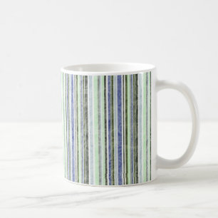 Blauer Streifen-Tasse Kaffeetasse