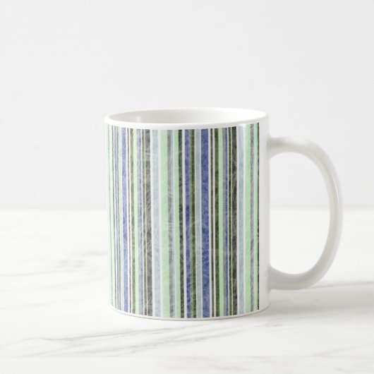 Blauer Streifen-Tasse Kaffeetasse (Rechts)