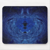 Blauer Strudel Mousepad (Vorne)