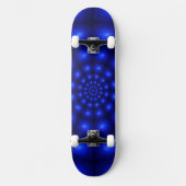 Blauer Strudel Skateboard (Vorderseite)