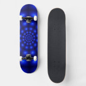 Blauer Strudel Skateboard (Vorderseite)