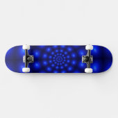 Blauer Strudel Skateboard (Horizontal)