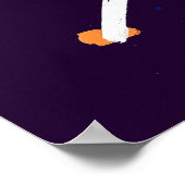 Blauer Sturm Poster (Ecke)